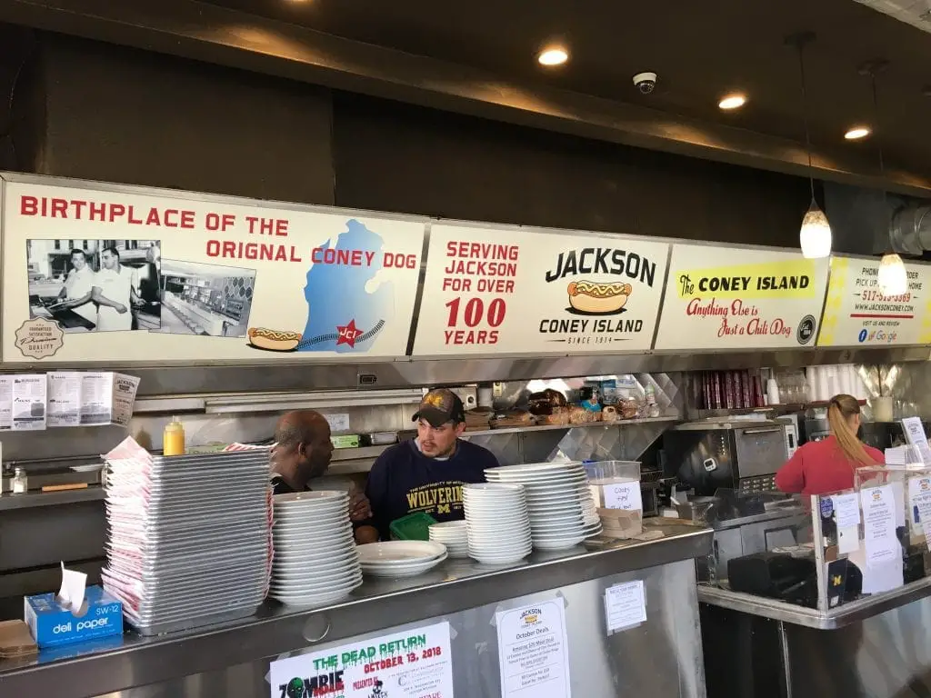 Jackson Coney Island First Coney Island in Michigan