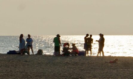 Evening on Caseville Beach