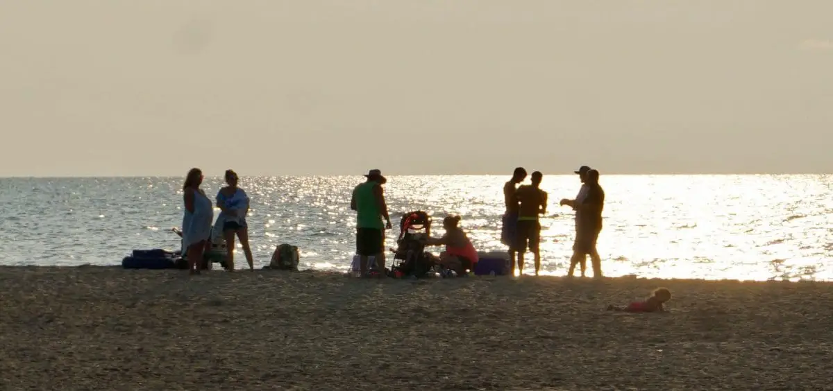 Evening on Caseville Beach