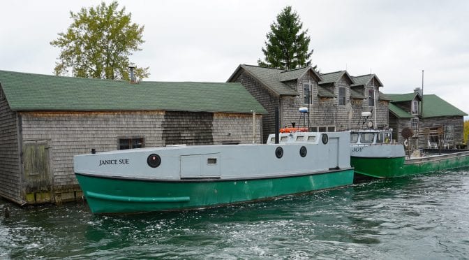 Fishing Boat in Leland's Fishtown