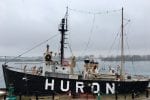 LightShip Huron in the Snow