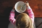 Food Pantry - Girl Eating