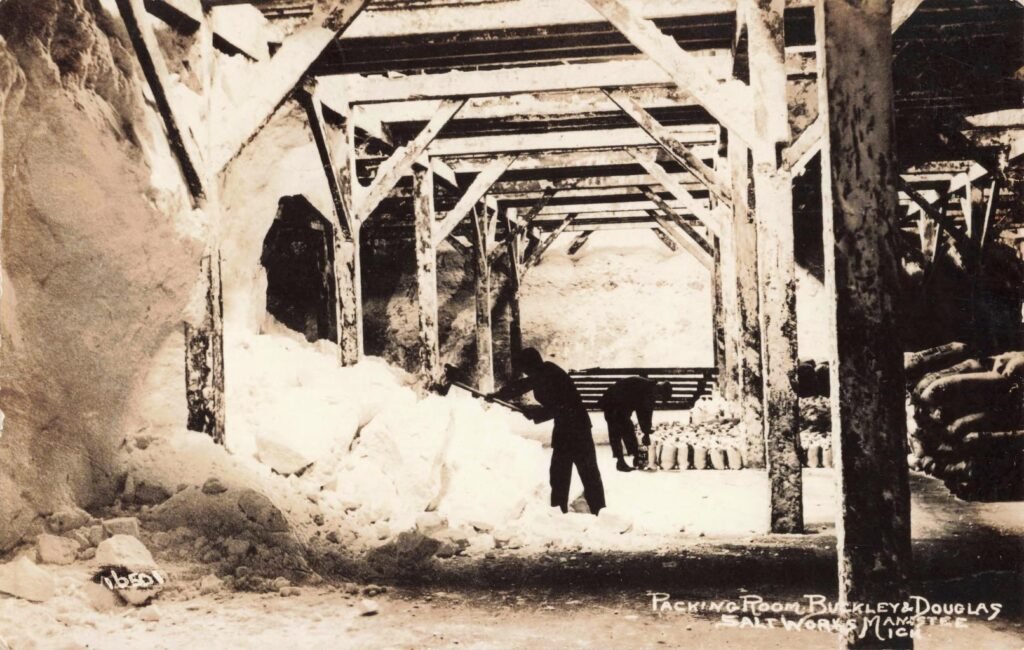 Packing Room, Buckley & Douglas Saltworks Works Manistee Mich.