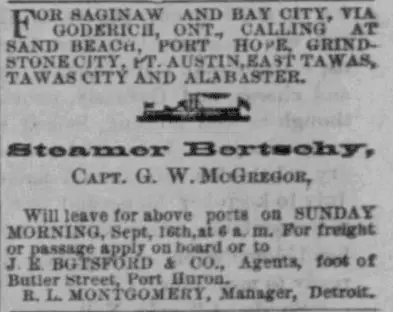 Clip of Steamer Bertschy Ad