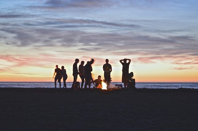 Beach Campfire