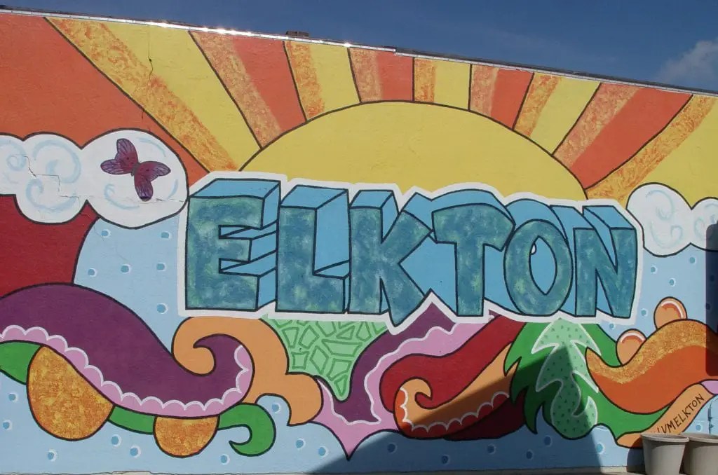 Elkton Mural - Recreation Passport funding