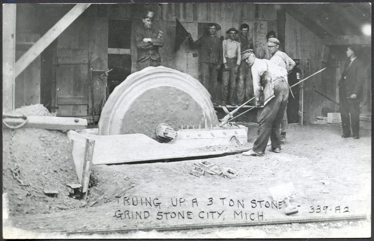 History Of Grindstone City Home To The Michigan Thumb's First Industry • Thumbwind