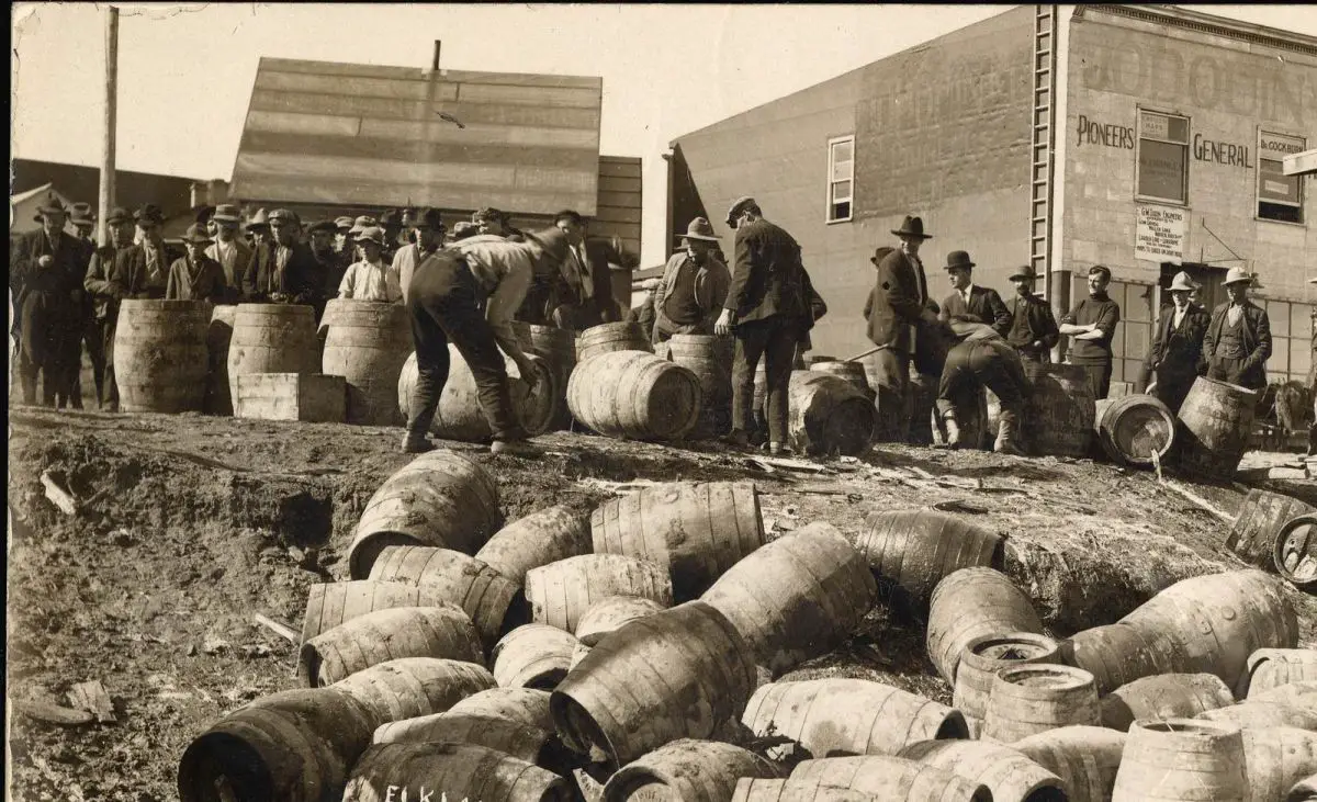 Seizing Booze During Michigan Prohibition