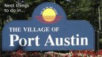 Village of Port Austin Sign