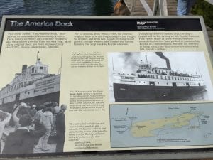 History of the American Dock Sign