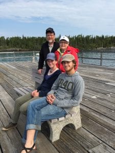 On the American Dock at Isle Royale