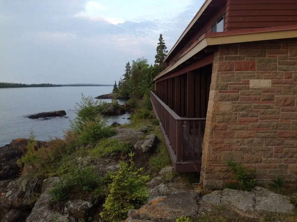 Rock Harbor Lodge at Isle Royale National Park