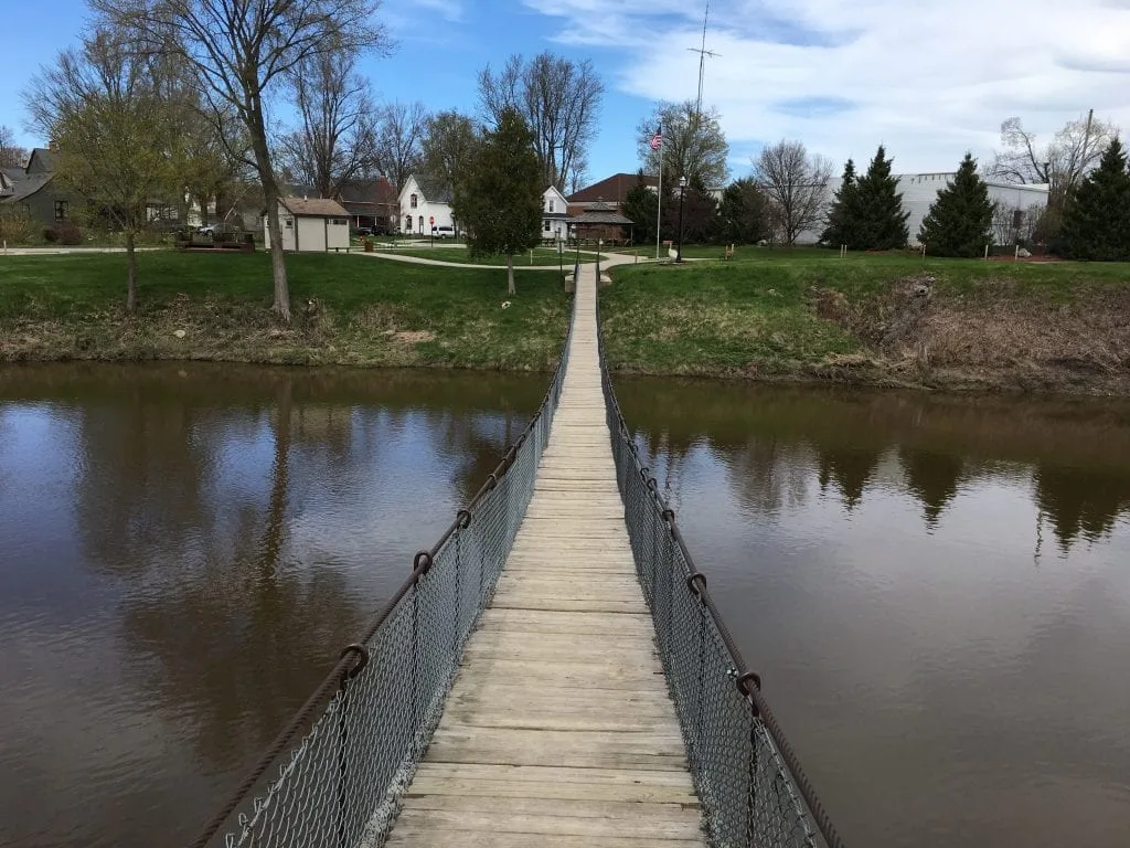 Croswell Swinging Bridge