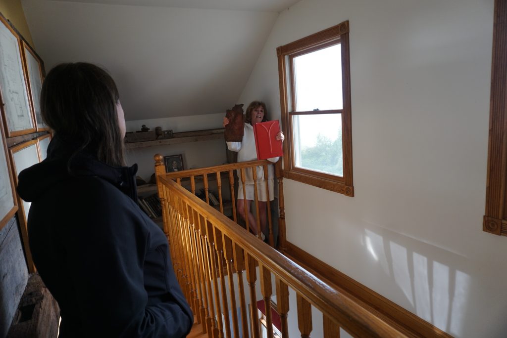 Karen Gives Tour of the House
