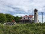 Charity Island Lighthouse and Solar - first woman lighthouse keeper