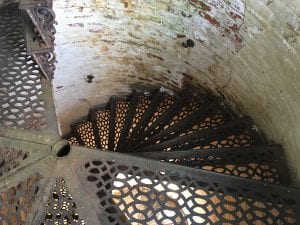Michigan Lighthouses - Iron Stairs