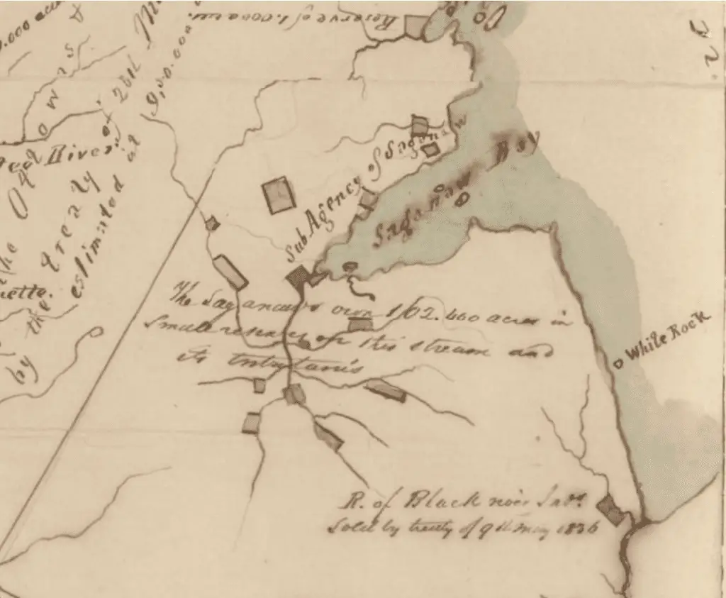 Indian Settlements in Michigans Thumb
