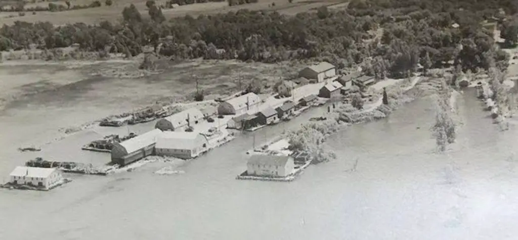 Bay Port Commercial Fishing District in 1940
