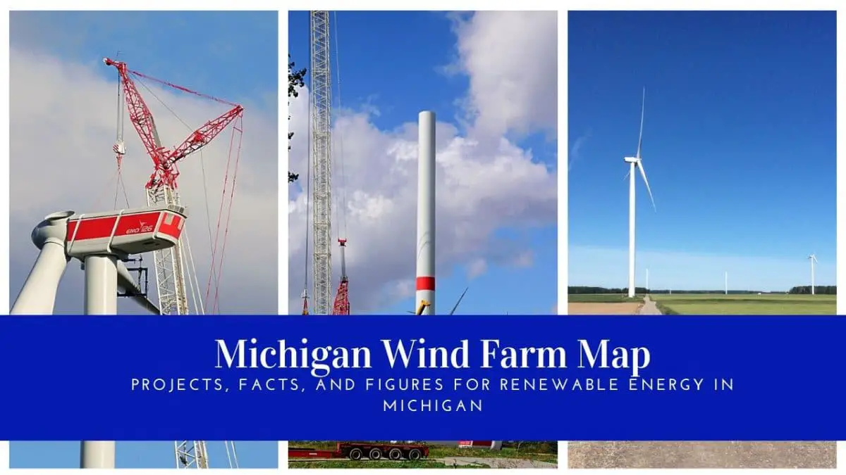 Michigan Wind Farm Map