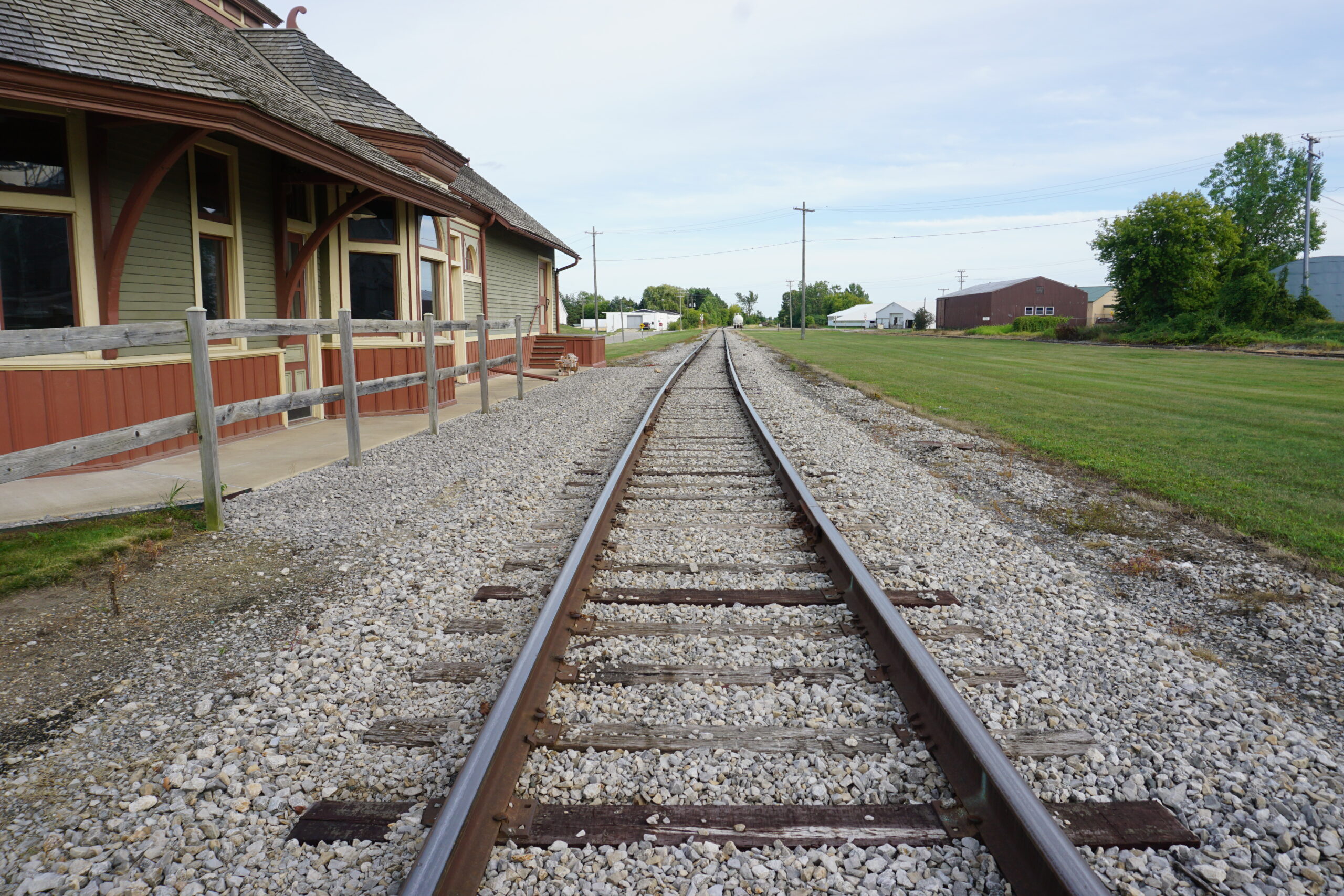 Marlette Train Depot Beautifully Restored History