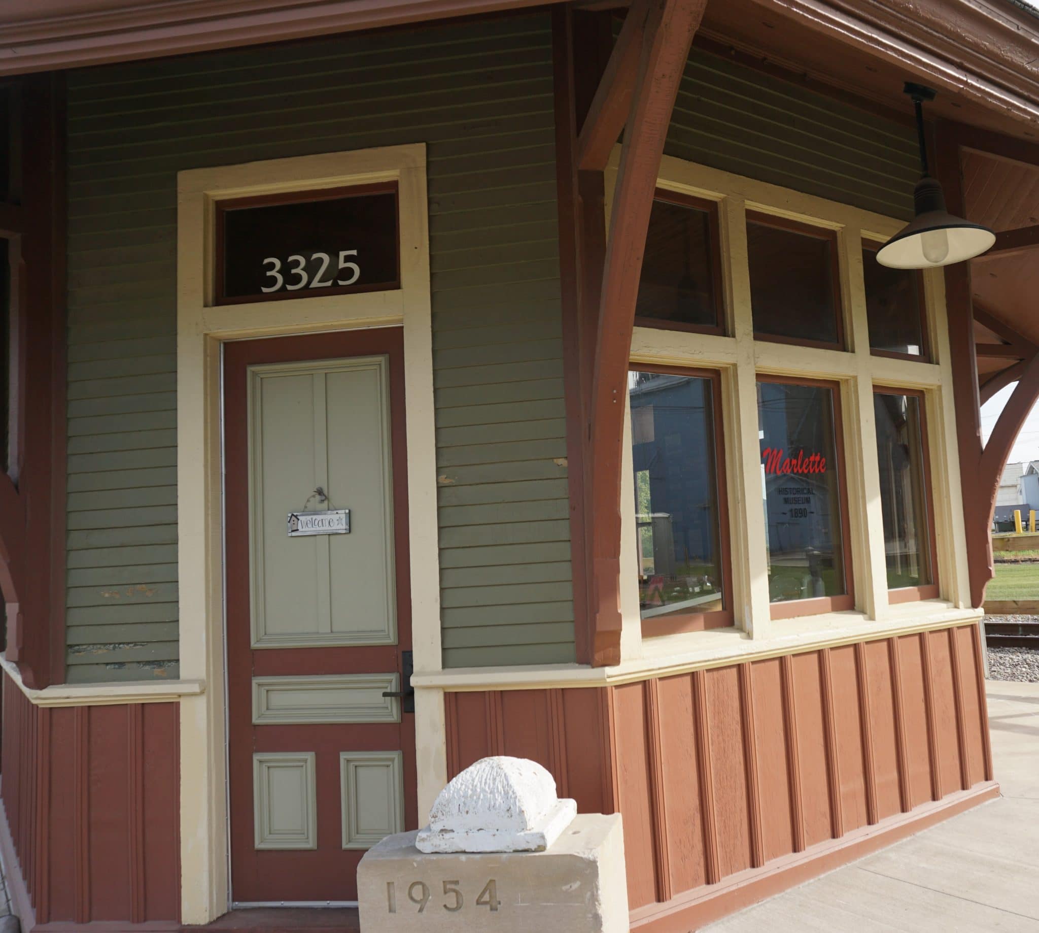 Marlette Train Depot Beautifully Restored History