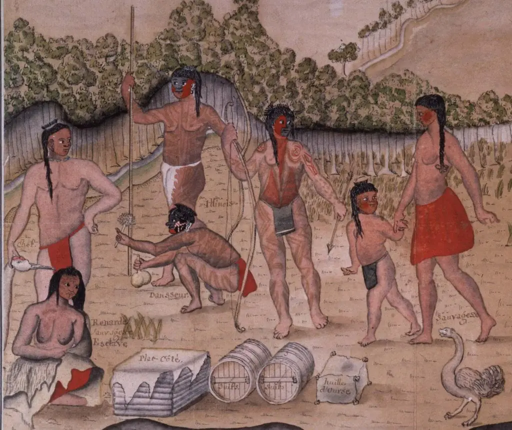 Illinois be Batz 1700s
