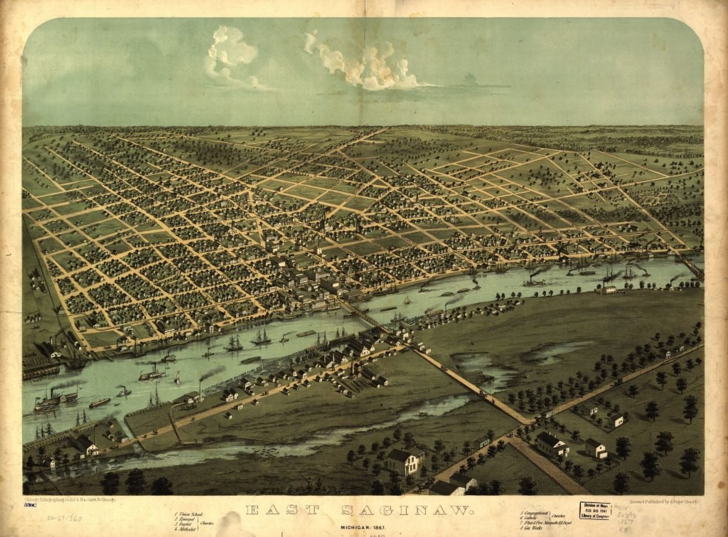 East Saginaw 1867