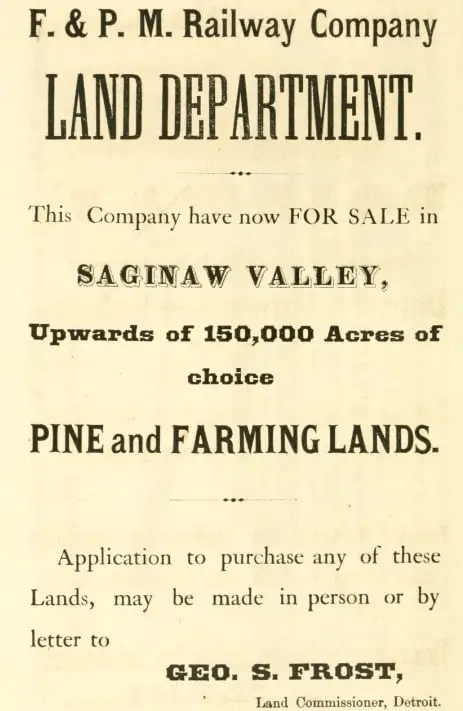 Land Advertisement - Library of Congress