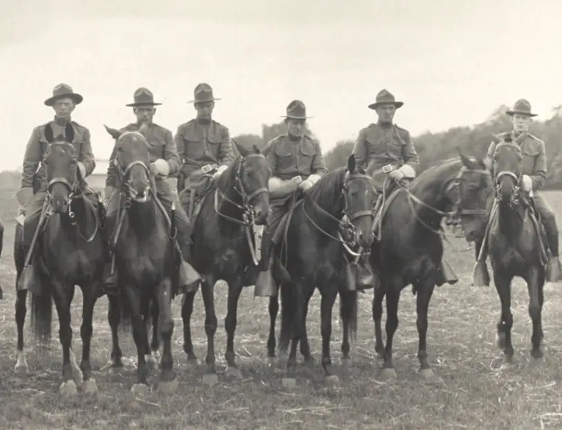 Michigan State Troopers  1917