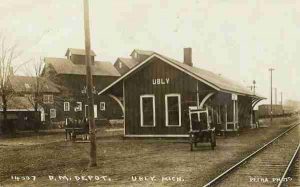 The Ubly Train Depot