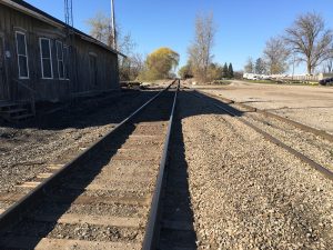 Railway Tracks in Sebewaing Michigan