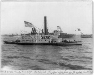 a boat on the water