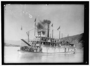 a boat on the water