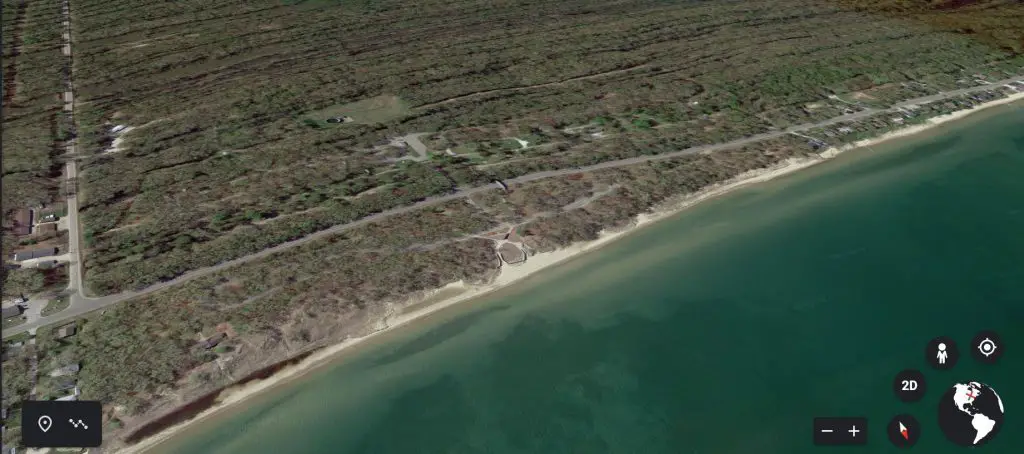 Sleeper State Park From Google Earth