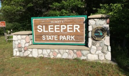Sleeper State Park Welcome Sign