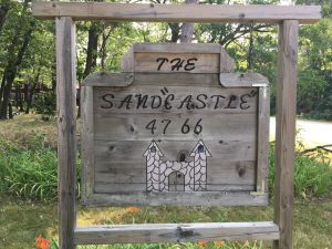 Sandcastle - Cabin Roadside Art