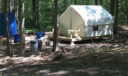 Safari Campsite at Sleeper State Park