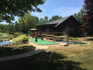 Sandy Dues Adventure Golf First Hole