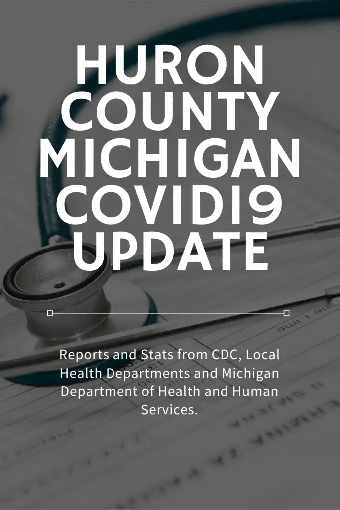 Current status and stat updates from government agenies and local media on current status of the Covid 19 infection rate in Huron County Michigan. #Michigan #Covid19