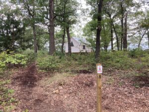 Glamping Site in Woods Near Beach at Sleeper State Park