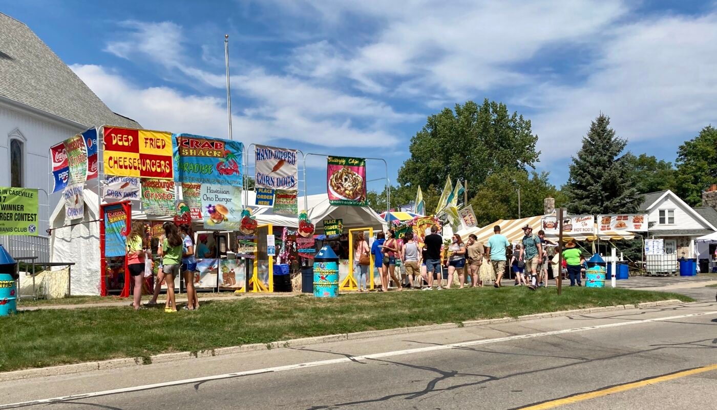 Cheeseburger in Caseville 2020 Booths