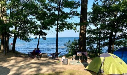 Beachside Camping At Port Crescent State Park