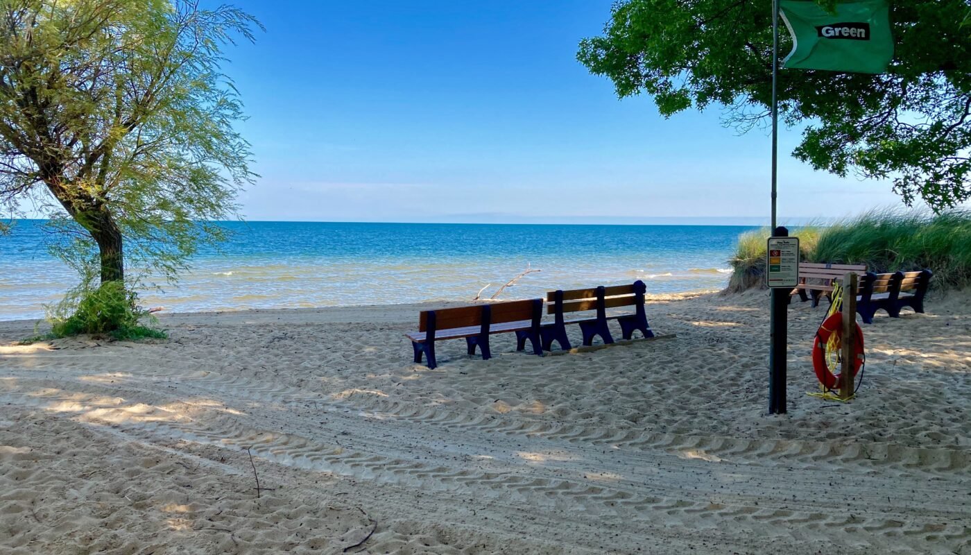 Swimming Beach Area at Port Crescent State Park