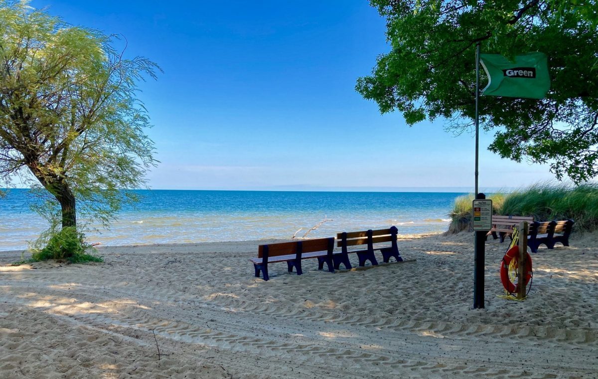 Swimming Beach Area at Port Crescent State Park
