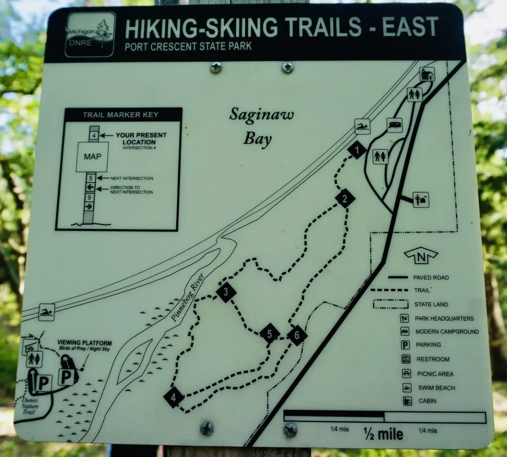 Port Crescent State Park Hiking Trails