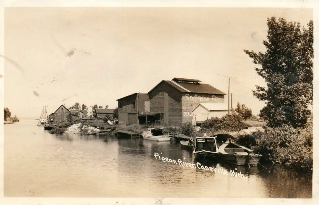 Caseville Harbor 1943