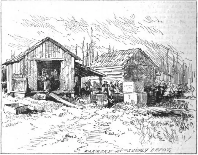 Great Michigan Fire 1881 - Farmers Supply Depot