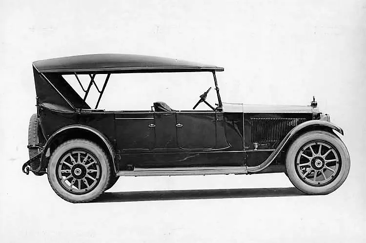 A touring car like those used in Tuscola County