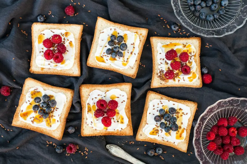 Cream Cheese and Blueberries