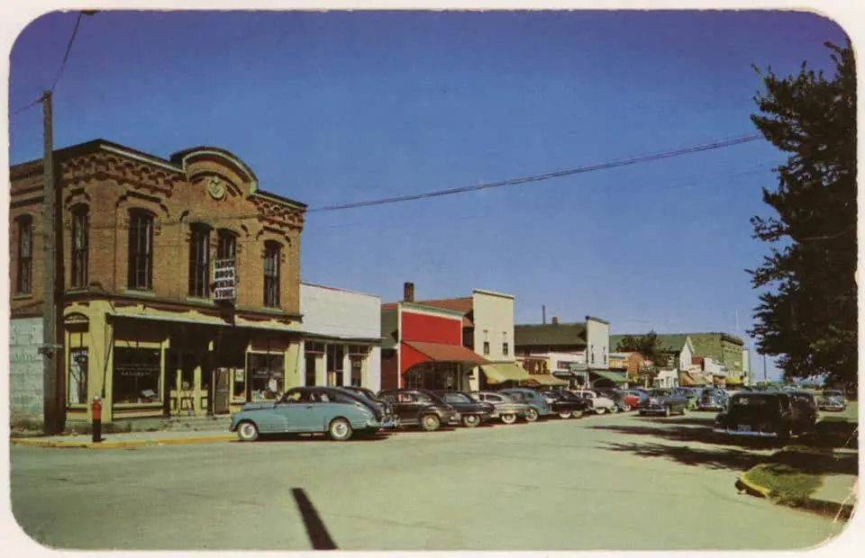 Port Austin Lake Street 1951